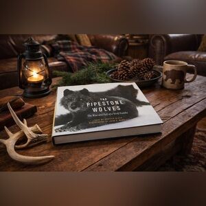 The Pipestone Wolves Coffee Table Book Hardcover Wildlife Wolf Photography